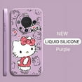 thumbnail image 1 of 2024 Hello Kitty Cartoon Cat For Huawei Mate 40 30 30E 20 10 Pro Plus Lite Phone Case Carcasa Liquid Silicone Back Liuxinyi, 1 of 6