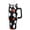 Black, variant on 40oz Christmas Tumbler with Handle Straw and Lid Santa Snowman Penguin Travel Coffee Tumbler Cup for Xmas Winter Holiday Birthday Party Gift