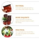 thumbnail image 5 of 50 macetas de plástico para flores, útiles para plantas suculentas., 5 of 7