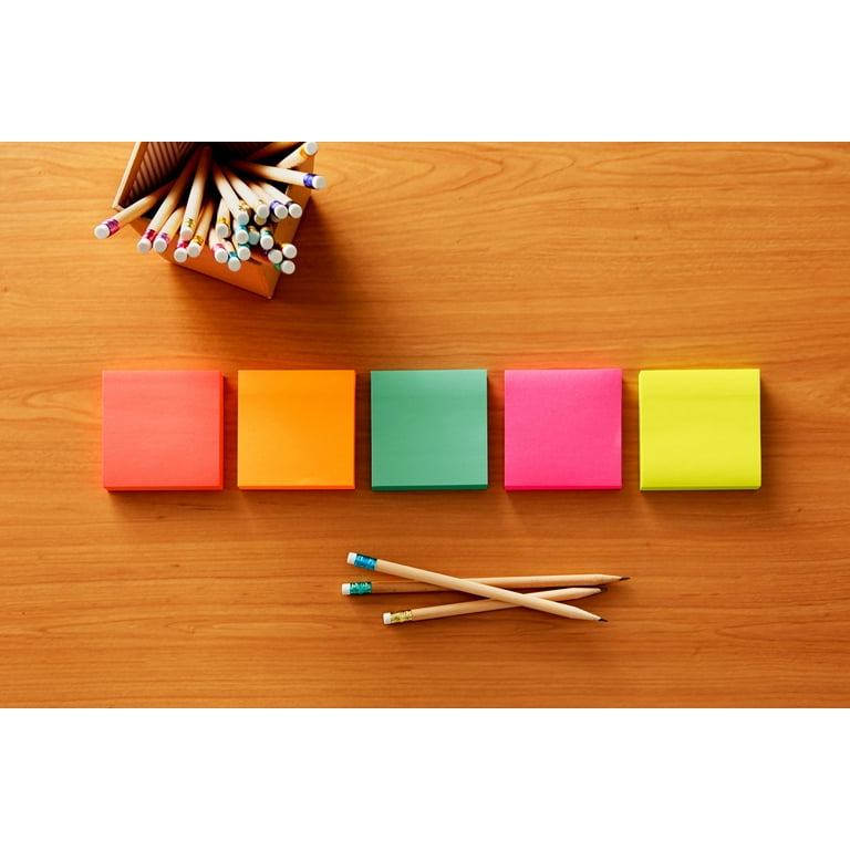 Post-it Pop-up Notes, 3x3 in, 12 Pads, America's #1 Favorite Sticky Notes,  Poptimistic, Bright Colors, Clean Removal, Recyclable