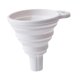 thumbnail image 4 of Embudo de silicona plegable de grado alimenticio para el llenado de botellas y transferencia de polvo. Blanco, 4 of 9