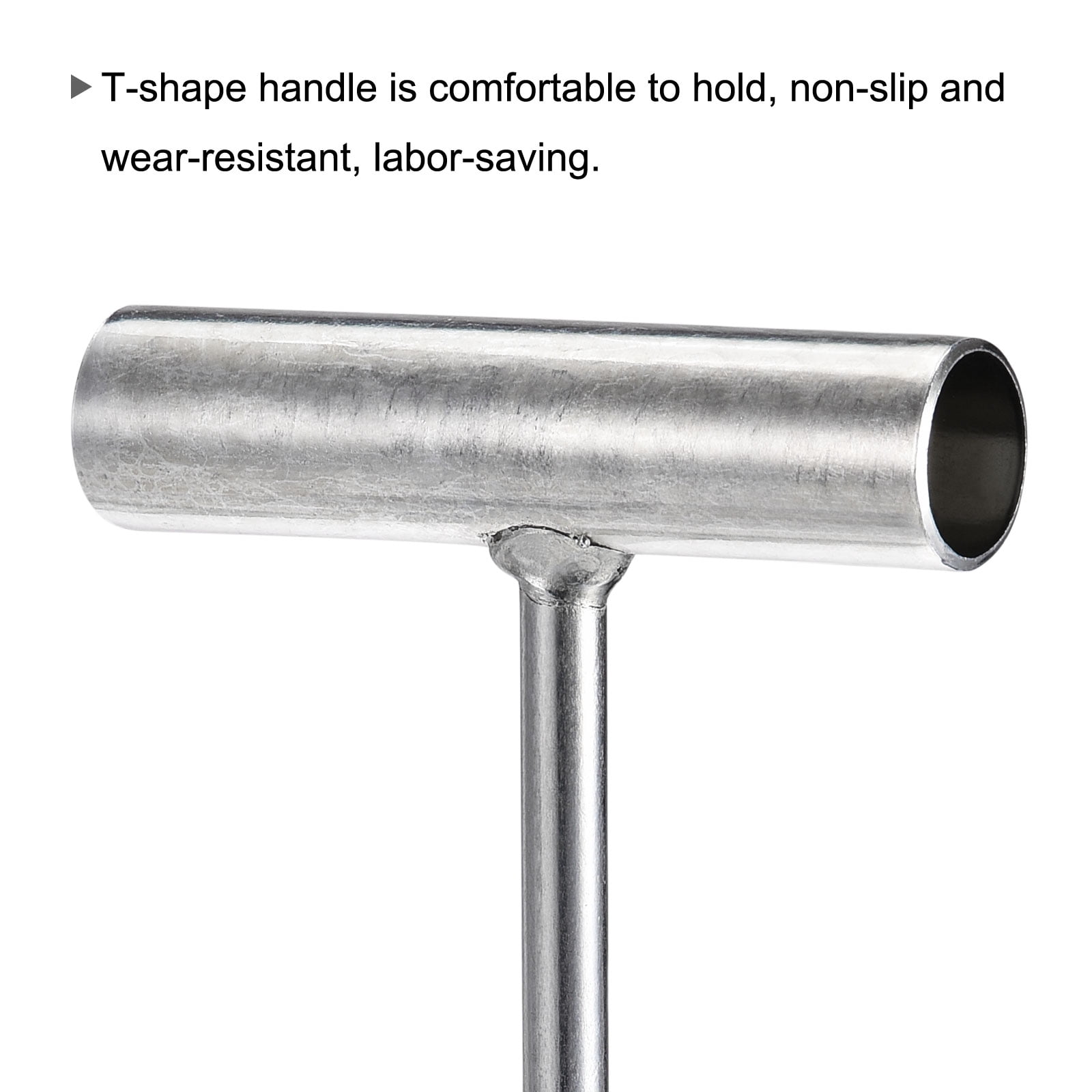 Unique Bargains T-Handle Meat Boning Hook Stainless Steel T Hooks for Kitchen 7.5