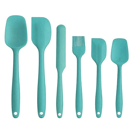 

Spatula Set Silicone Nonstick Scraper Kitchen Baking Cooking 6 Piece Gift New Baking Tools TANGNADE