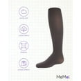thumbnail image 6 of MeMoi  Basic Complete Opaque Tights - Girls - Female, 10-12, Charcoal, 6 of 7