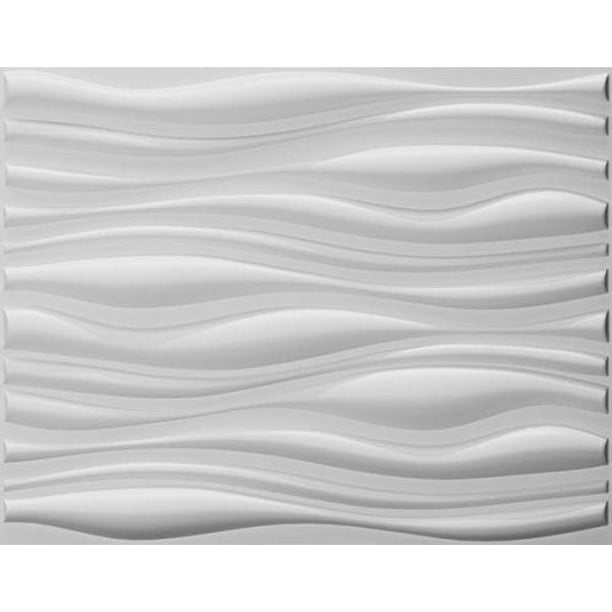 3d Textured Decorative Architecture Display Wall Panels Eco Friendly Modern Wall Decor Plant Fiber Paintable Interior Wall Decor 6 Pack Tile Inreda 25 6x31 5inch Walmart Com Walmart Com