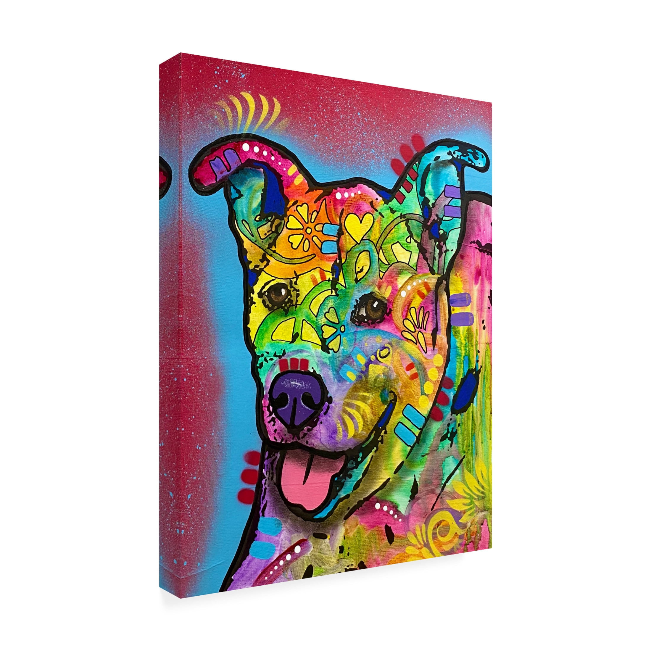 Canvas Wall Art - Dean Russo 'Awwww Yeah' Wall Art for Living Room, Bedroom, or Office Décor by Trademark Fine Art - 18 x 24 Inches