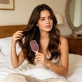 thumbnail image 2 of Hollow Spiral Boar Bristle Hair Brush, Detangling Smoothing Brush for Shine, Frizz Control, Static Reduction & Volumizing Styling, 2 of 4