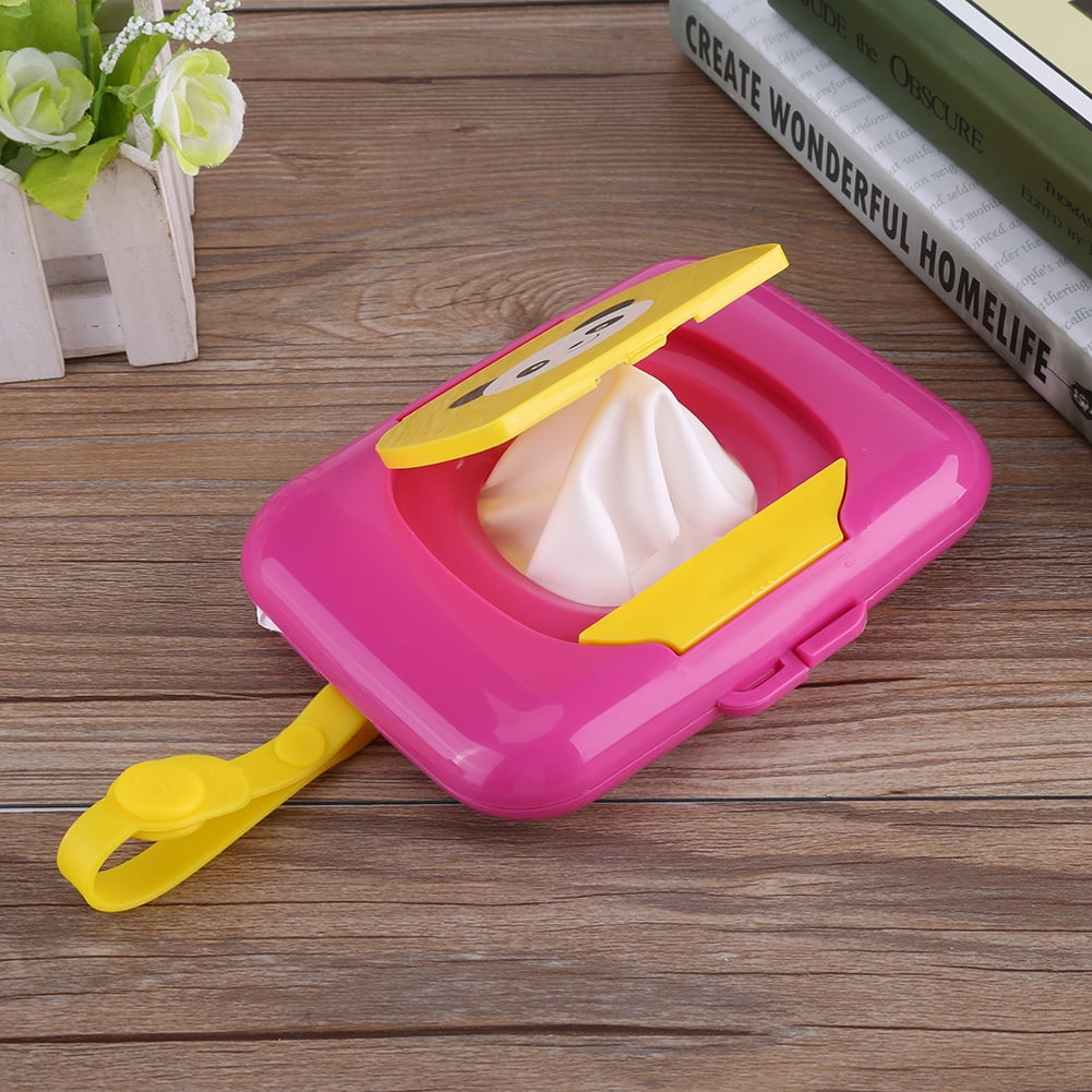 FAGINEY Baby Infant Outdoor Travel Stroller Wet Wipes Box Tissue Case