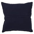 thumbnail image 2 of Fringed Design Down Filled Linen 20-Inch Throw Pillow (Midnight Blue), 2 of 2
