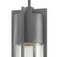 thumbnail image 3 of 1 Light Medium Outdoor Hanging Lantern in Modern Style 6.25 inches Wide By 21.75 inches High-Buckeye Bronze Finish-Incandescent Lamping Type Bailey, 3 of 10