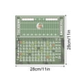 thumbnail image 2 of QTOCIO Portable Football Dice Game Wooden Table Game, 2 of 4