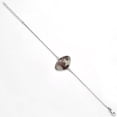 thumbnail image 3 of Natural Coffee Bean Jasper 925 Sterling Silver Bracelet Jewelry SDB3460, 3 of 6