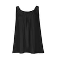 thumbnail image 5 of Wlynlyn Tank Tops for Women Loose Fitted Summer Top Casual Sleeveless Shirts Square Neck Pleated Blouses M, 5 of 8