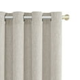thumbnail image 2 of RISSIEN Burlap Linen Farmhouse Curtains 84 inch Length 2 Panels for Living Room Textured Thick Light Filtering Privacy Window Curtain Drapes with Grommet for Bedroom 7ft (52x84 Beige), 2 of 8