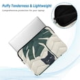 thumbnail image 2 of FORMRS 13"-13.3" Laptop Sleeve Protective Case Soft Carrying Quilted Computer Bag Cover, Black Cat Plants, 2 of 7