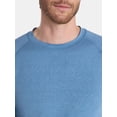 thumbnail image 4 of Laguna Men's Marble Knit Sun Top with Long Sleeves, Sizes M-2XL, 4 of 5
