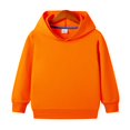 thumbnail image 2 of Futezty Toddler Boys Girls Cotton Hoodie Sweatshirt Solid Color Long Sleeve Pullover Soft Casual Top, 2 of 4