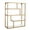 TYPE6, variant on Efavormart 2-Tier Geometric Floating Shelf, Wall Hanging Shelves With Gold Double Hoop Design - 10"H x 18"L for Living Room, Bedroom, Kitchen, Bathroom, Study Room, Garden Sheds, Wall Decoration