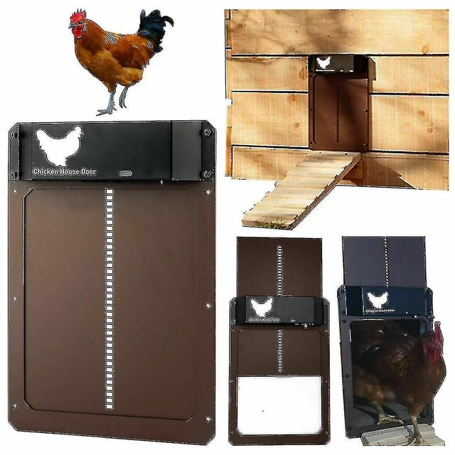 Abridor automático de puerta de gallinero, Sensor de luz, puerta automática de gallinero