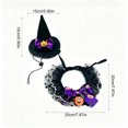 thumbnail image 3 of Halloween Pet Bandana and Hat Set for Cats and Dogs 2-Piece Saliva-Catching Party Photo Prop, 3 of 6