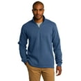 thumbnail image 1 of Slub Fleece 1/4Zip Pullover, 1 of 2