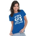 thumbnail image 3 of When I Die the Cat Gets Everything Womens Slim Fit Graphic Tee Brisco Brands X, 3 of 5