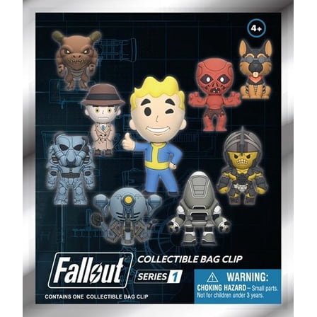 3D Figural Foam Bag Clip Fallout Series 1 Mystery Pack (1 RANDOM Figure)