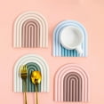 thumbnail image 4 of Topumt Rainbow Multipurpose Silicone Pot Holders,Hot Pads Silicone Heat Resistant Coasters,Cup Insulation Mat,Insulation Pad, 4 of 6