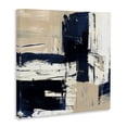 thumbnail image 3 of Stupell Industries Contemporary Expressive Blue Tan Shapes Canvas Art, 24 x 24, by Susan Jill, 3 of 8