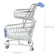 thumbnail image 2 of Mini carrito de compras supermercado de asuntos de mano Modelo de juguete Decoración de la canasta de almacenamiento de tranvía, 2 of 5