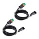thumbnail image 1 of 2 adaptadores universales DT Dtp, conectores, reequipamiento, divisores de arnés de cableado, enchufes cabeza única, 1 of 9