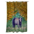 thumbnail image 1 of Betsy Drake SH536 Rideau de Douche 70 x 72 Po à Ours Noir, 1 of 1