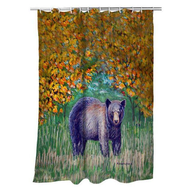 Betsy Drake SH536 Rideau de Douche 70 x 72 Po à Ours Noir