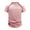 Pink, variant on WREESH Men's Slim Fitting Casual Turtleneck Mock Neck T-Shirt Short Sleeve Summer Pullover Top with Waffle Texture Tops Black
