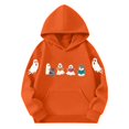 thumbnail image 4 of MexChoioe Boys and Girls Halloween Hoodie Hooded Sweatshirt Ghost Graphic Print Long Sleeve with Pockets Versatile for Holiday Party and Daily, 4 of 4