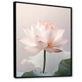 thumbnail image 2 of Designart "Lotus Serenity Hinduisim Art wall art" Hinduisim Floater Framed Canvas Art Print, 2 of 7