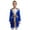 Bleu Royal, variante sur iefiel Tenues de Boxe pour Garçons Enfants Garniture Métallique Peignoir à Capuche en Satin avec Ceinture Noir&Argent 8