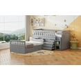 thumbnail image 5 of Space-Saving Twin Loft Bed with 7 Drawers & Platform Bed - Gray, Pine Wood, 78.9" - Perfect for Small Rooms. Maximizes Space & Storage., 5 of 22