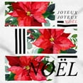 thumbnail image 2 of Noel Poinsettia Christmas Flower Hoodie Sweatshirt Women Men Brisco Brands S, 2 of 6