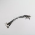 thumbnail image 4 of Yuarrent 10 Uds. De cables de línea de pesca, líderes de enclavamiento, aparejos de señuelos de pesca a presión, accesorios de equipo de Pescar Negro 12 cm 10 piezas, 4 of 6