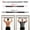 Black Red, variant on AbahubFit Doorway Pull-Up Bar with Safety Lock, 220LBS Heavy-Duty Door Frame Bar, No Screw Adjustable Chin-Up Bar for Pull-Ups Sit-Ups Push-Ups