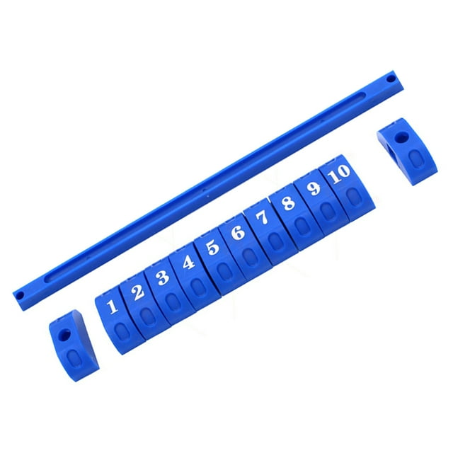2 Pcs Unités de Compteur de Football Universelles Table de Football 10 Chiffres Tableau de Score de Jeu Gardiens de Score Machine de Football Tables Standard Rouge
