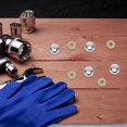 thumbnail image 4 of QIDITONG 1 Set Decorative Screw Cap with Washer Threaded Connection Screw Cover Expansion Screw Cover Furniture Bolt Covers Washer Included Bolt Caps, 4 of 6