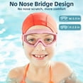 Freela Goggles for 315 Kids, 2Pack Children Toddlers Swim Goggles for