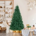 thumbnail image 2 of Costway 7.5FT Hinged Christmas Tree Unlit Artificial Xmas Decoration w/ 2254 Branch Tips, 2 of 10