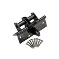 thumbnail image 2 of Self Closing Spring Door Hinge Automatic Close for Kitchen Bathroom Cabinets Black, 2 of 7