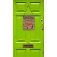 thumbnail image 2 of Caroline's Treasures CK6789DS1216 Mule Welcome Wall or Door Hanging Prints, 12x16, multicolor, 2 of 3