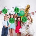 thumbnail image 6 of Metallic Cheerleading Pom Poms, 6Pcs Cheerleaders Cheer Pom Poms with Baton Handle, Cheering Squad Hand Flower, 6 of 7