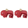 thumbnail image 1 of 2Pcs Single Breaker Lockout Universal Multifunctional Circuit Lockout Tagout Device Industrial Shutdown Power Isolation, 1 of 5