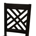 thumbnail image 5 of Bowery Hill Dark Brown Finished Wood 5-Piece Dining Set, 5 of 9
